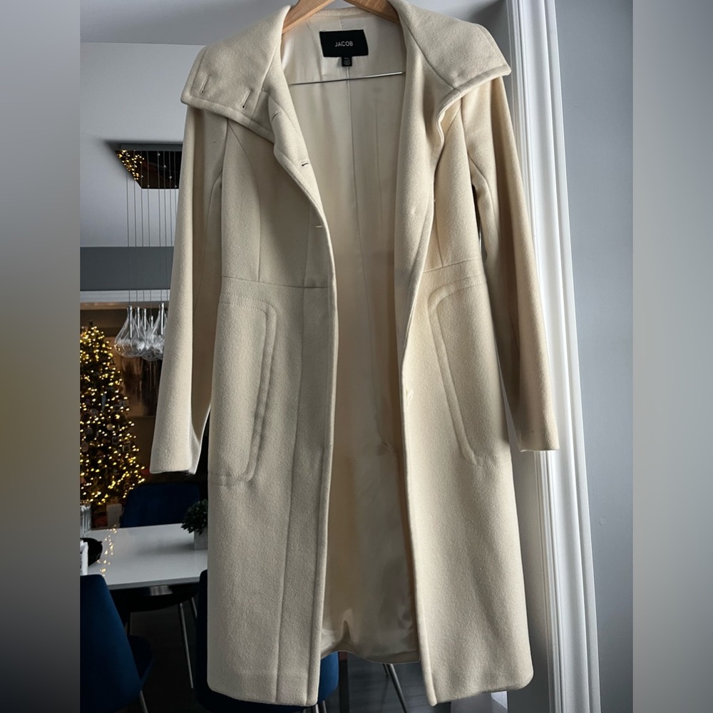 Jacob Women's Cream Coat size Small